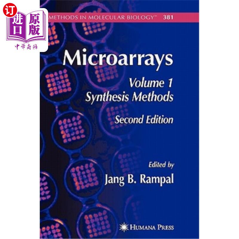 海外直订Microarrays: Volume I: Synthesis Methods 微阵列：第1卷：合成方法