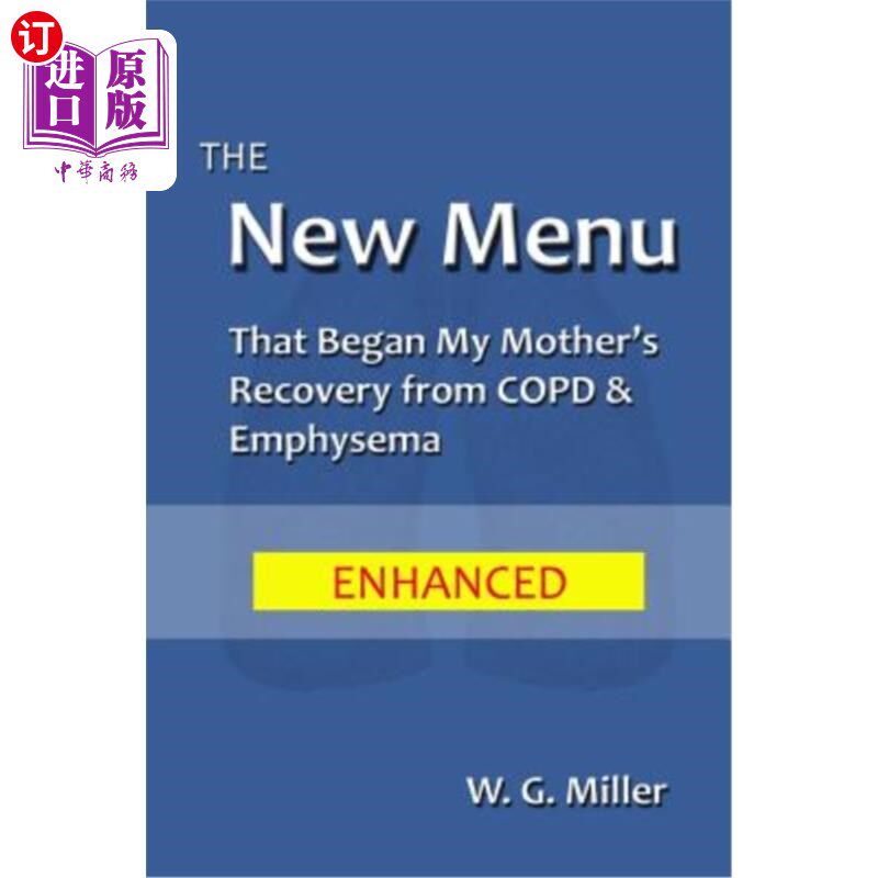 海外直订医药图书The New Menu That Began My Mother's Recovery from COPD & Emphysema 我母亲从COPD和肺气肿中恢复过来的