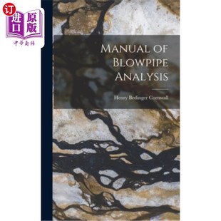 海外直訂Manual Blowpipe Analysis 吹管分析手冊