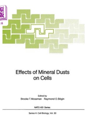 海外直订医药图书Effects of Mineral Dusts on Cells 矿物粉尘对细胞的影响