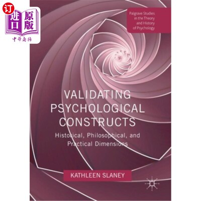 海外直订Validating Psychological Constructs: Historical, Philosophical, and Practical Di 验证心理结构:历史、哲学和