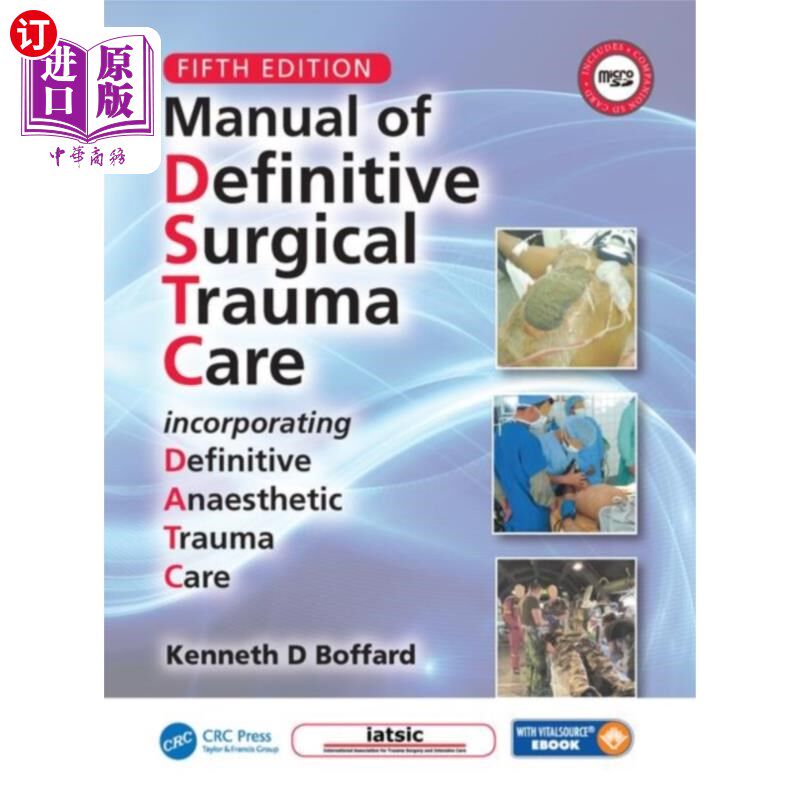 海外直订医药图书Manual of Definitive Surgical Trauma Care, Fifth... 确定外科创伤护理手册，第五版