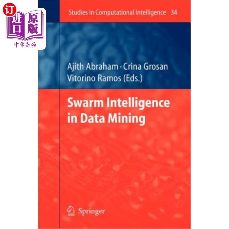 海外直订Swarm Intelligence in Data Mining 数据挖掘中的群体智能