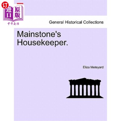 海外直订Mainstone's Housekeeper. Vol. II 我是你的管家。第二卷
