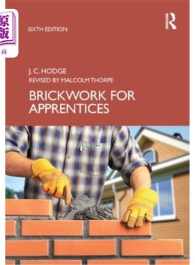 海外直订Brickwork for Apprentices 砖砌的学徒