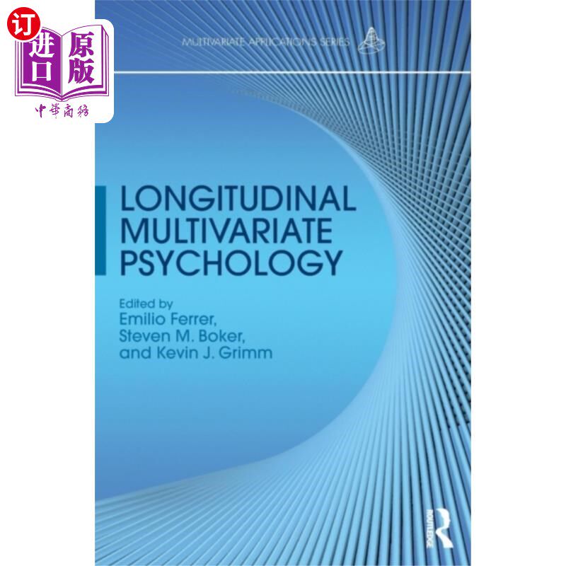 海外直订Longitudinal Multivariate Psychology 纵向多元心理学