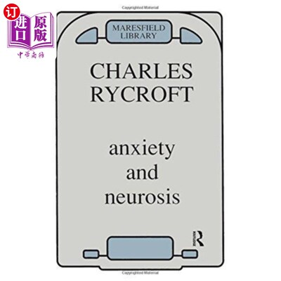 海外直订Anxiety and Neurosis 焦虑和神经症