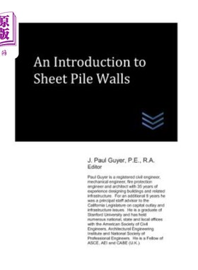 海外直订An Introduction to Sheet Pile Walls