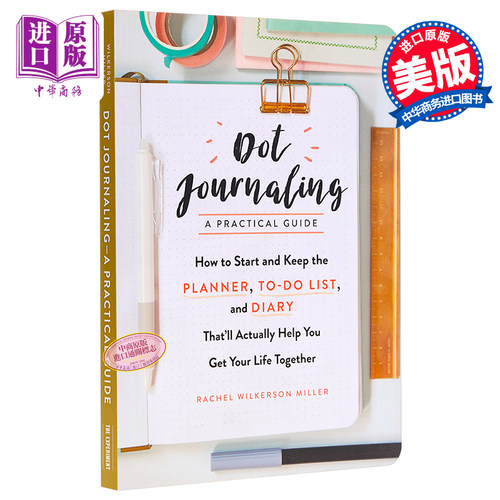现货 Dot Journaling—A Practical Guide 英文原版 点线本实用指南【中商原版】Rachel Wilkerson Miller