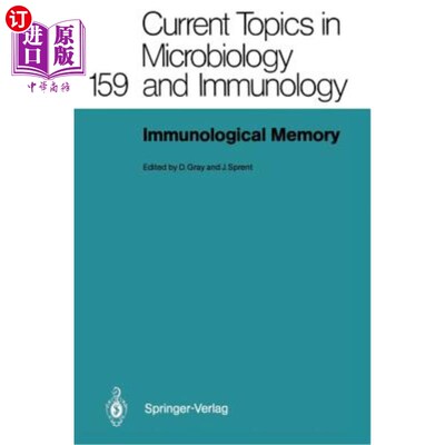海外直订医药图书Immunological Memory 免疫记忆