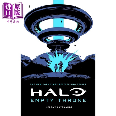 光环小说 空王座 改编电子游戏系列2559 宇宙背景 Halo Empty Throne 英文原版 Jeremy Patenaude【中商原版】