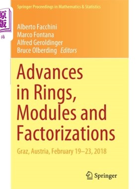 海外直订Advances in Rings, Modules and Factorizations 环、模和分解的研究进展