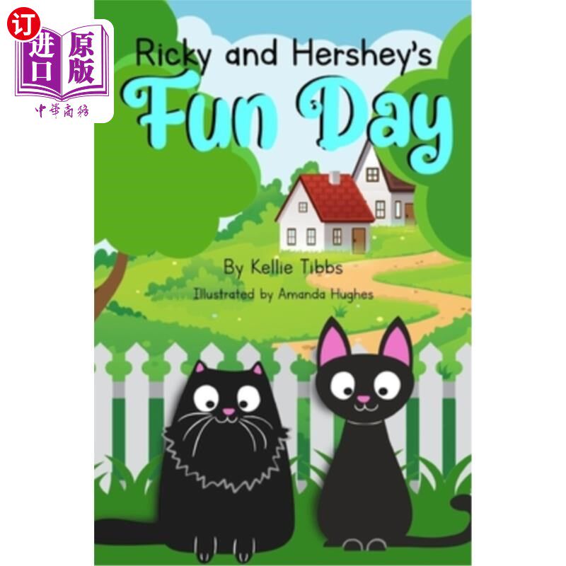 海外直订Ricky and Hershey's Fun Day Ricky和Hershey的快乐日