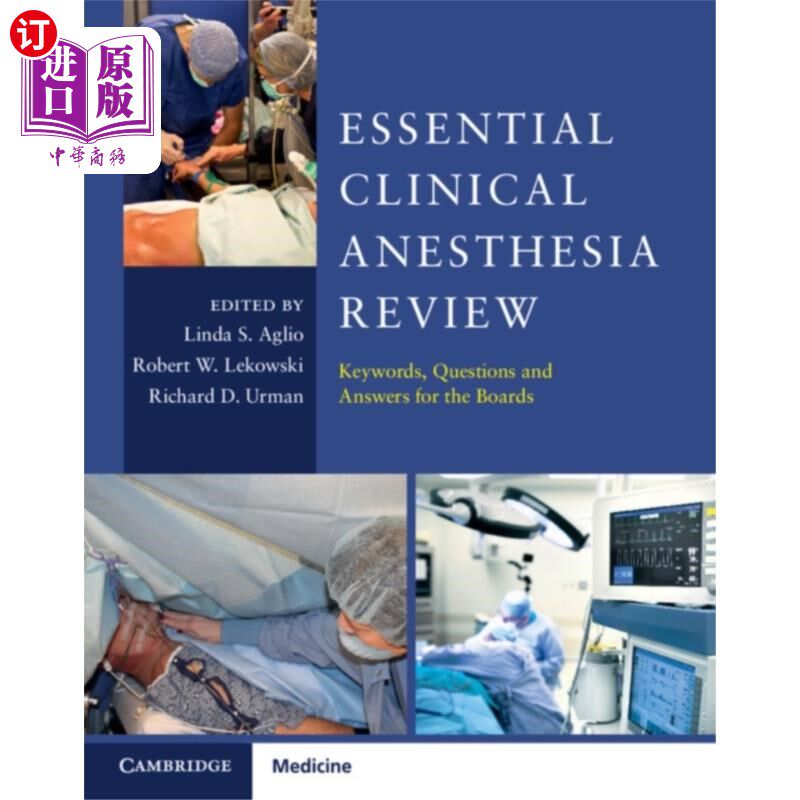 海外直订医药图书Essential Clinical Anesthesia Review 基础临床麻醉回顾