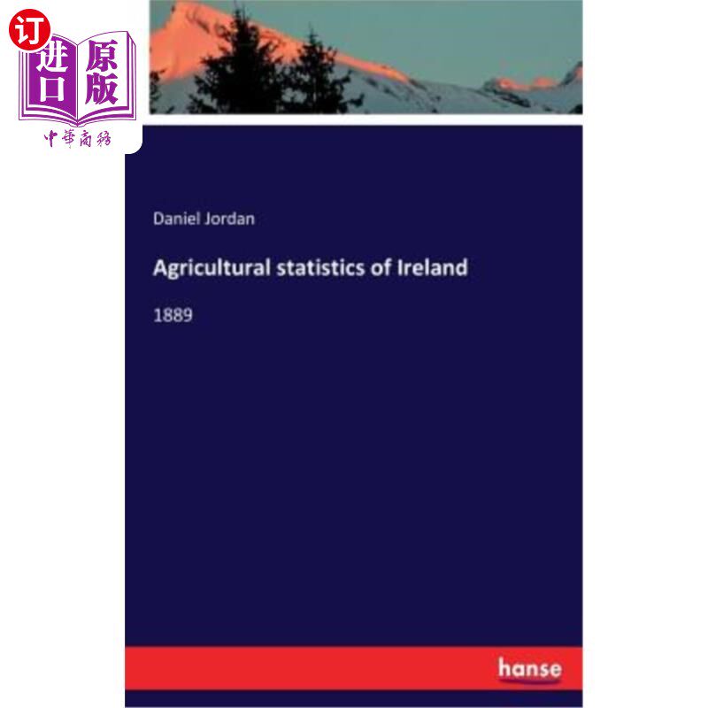 海外直订Agricultural statistics of Ireland 爱尔兰农业统计