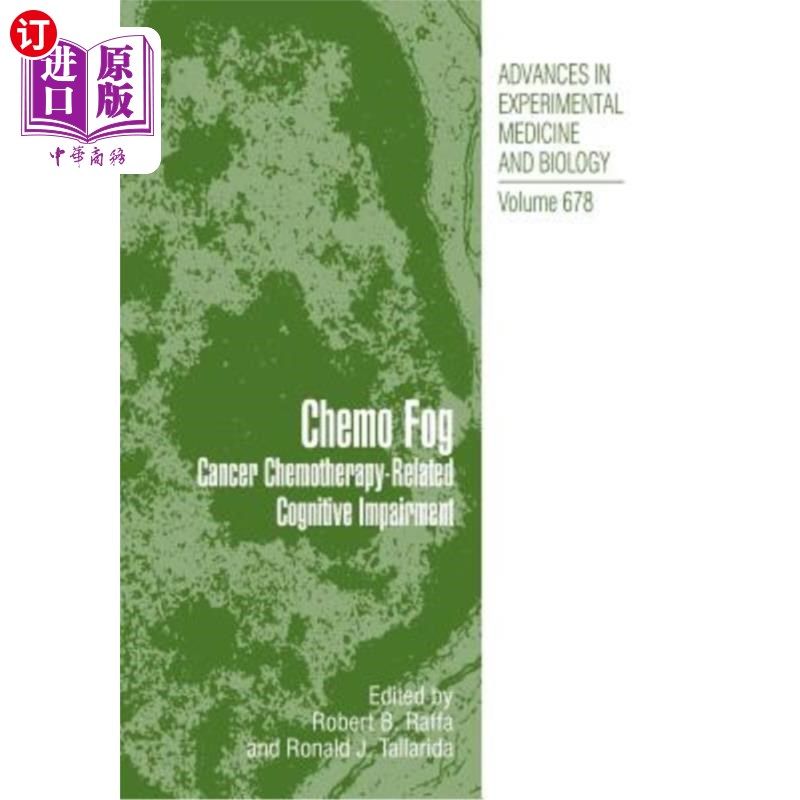 海外直订医药图书Chemo Fog: Cancer Chemotherapy-Related Cognitive Impairment 化疗雾:癌症化疗相关的认知障碍