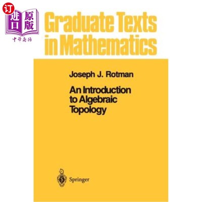 海外直订An Introduction to Algebraic Topology 代数拓扑导论