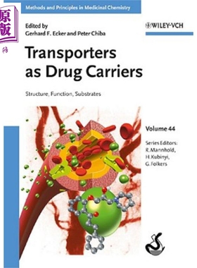 现货 作为药物载体的输运 结构 功能 基础 Transporters As Drug Carriers Gerhard Ecker 英文原版【中商原版】wiley