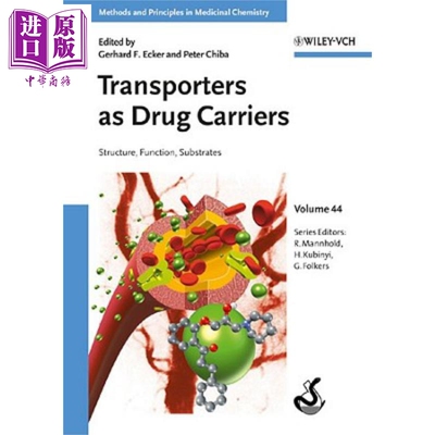 现货 作为药物载体的输运 结构 功能 基础 Transporters As Drug Carriers Gerhard Ecker 英文原版【中商原版】wiley