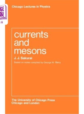 海外直订Currents and Mesons 洋流和介子