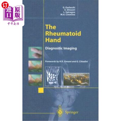 海外直订医药图书The Rheumatoid Hand: Diagnostic Imaging 类风湿手:诊断影像