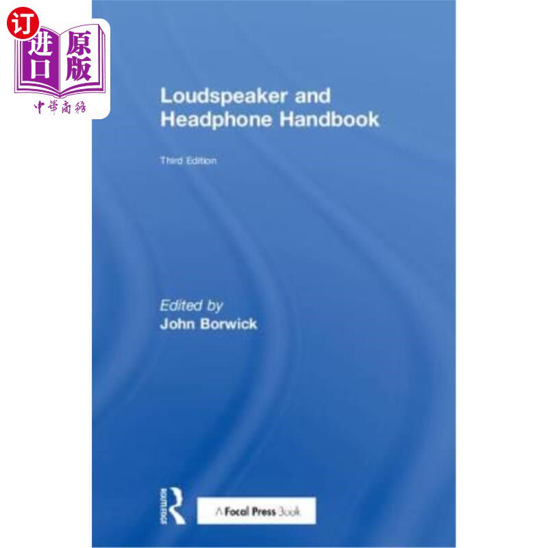 海外直订Loudspeaker and Headphone Handbook 扬声器和耳机手册