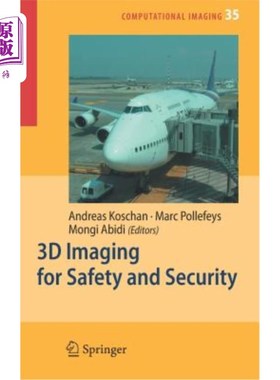 海外直订3D Imaging for Safety and Security 3D成像安全