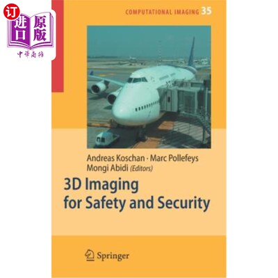 海外直订3D Imaging for Safety and Security 3D成像安全