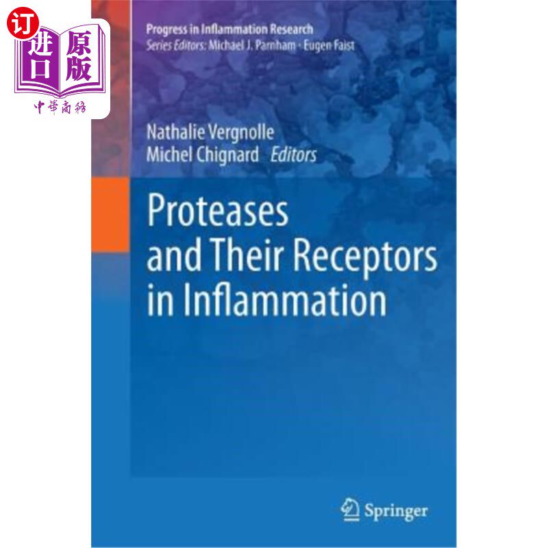 海外直订医药图书Proteases and Their Receptors in Inflammation 炎症中的蛋白酶及其受体