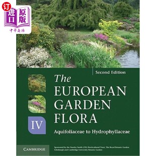 Flora 海外直订The Plants European the Manual Flowering for Identification 欧洲花园植物区系开花植物： Garden