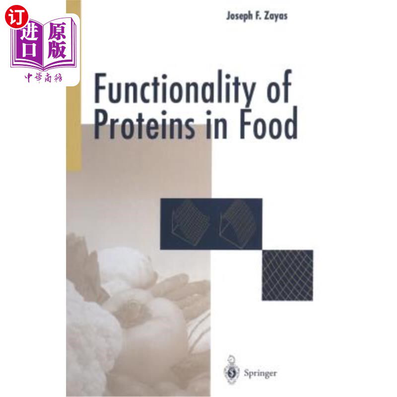 海外直订Functionality of Proteins in Food 食物中蛋白质的功能