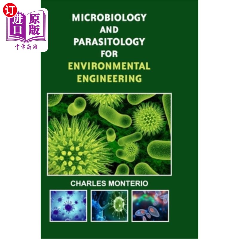 海外直订Microbiology and Parasitology for Environmental Engineering 环境工程微生物学与寄生虫学