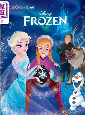 小金书：冰雪奇缘1 Frozen Little Golden Book (Disney Frozen) 英文原版 儿童绘本 图画故事书 精装 进口图书【中商原版】