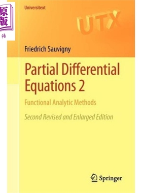 现货 偏微分方程2 Partial Differential Equations 2 英文原版 Friedrich Sauvigny【中商原版】Universitext