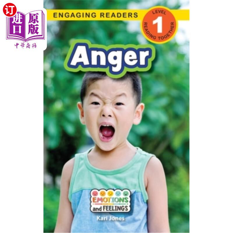 海外直订Anger: Emotions and Feelings (Engaging Readers, Level 1) 愤怒:情绪和感觉(吸引读者，1级)