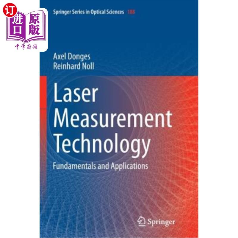 海外直订Laser Measurement Technology: Fundamentals and Applications 激光测量技术:基础与应用