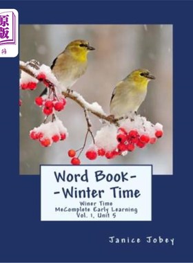 海外直订Word Book--Winter Time: MeComplete Early Learning, Vol. 1, Unit 5 Word Book——Winter Time: m
