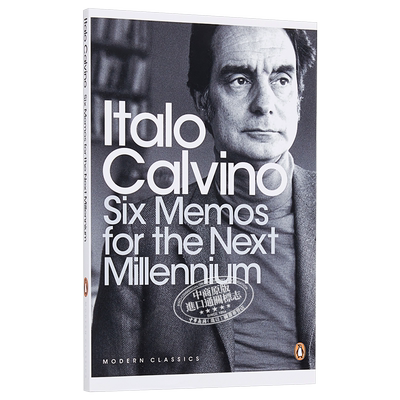 【中商原版】卡尔维诺 新千年文学备忘录 英文原版 Six Memos for the Next Millennium Italo Calvino