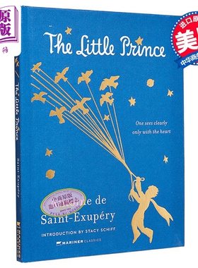 预售 小王子 英文原版 The Little Prince Antoine de Saint Exupery 安托万 德 圣埃克苏佩里 精美新版 新序言【中商原版】