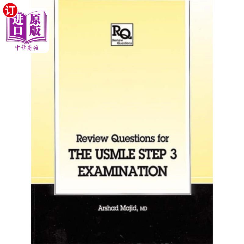 海外直订医药图书Review Questions for the USMLE, Step 3 Examinati... 复习USMLE第三步考试题目