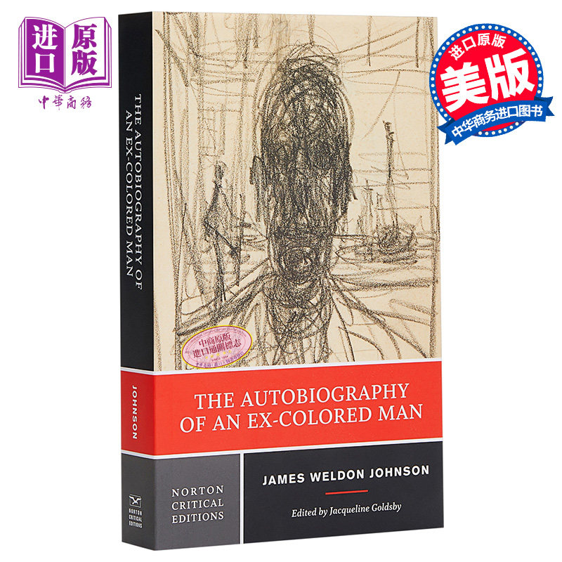 现货 The Autobiography of an Ex-Colored Man 一位前黑奴的自传  James Weldon Johnson 英文原版 【中商原版】