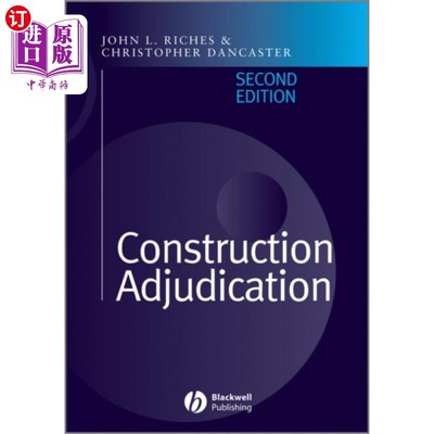 海外直订Construction Adjudication 2e 施工评审2e