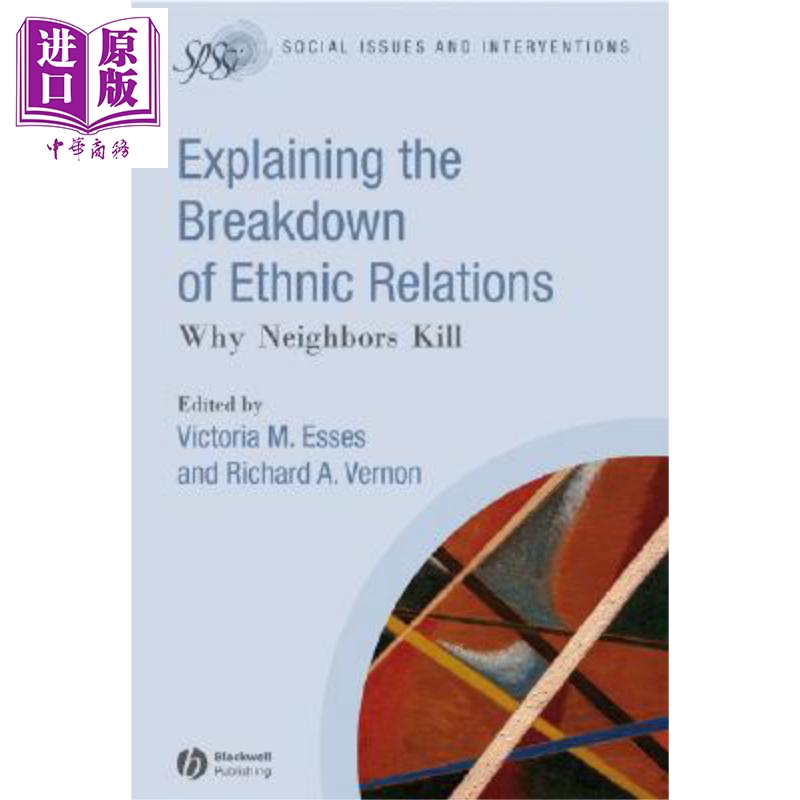 现货 Explaining The Breakdown Of Ethnic Relations【中商原版】