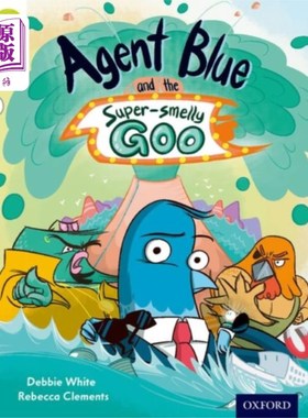 海外直订Oxford Reading Tree Story Sparks: Oxford Level 1... 牛津阅读树故事火花:牛津10级:代理蓝色和超级臭粘