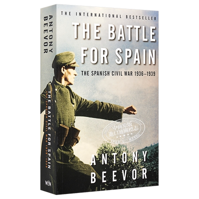预售 【中商原版】西班牙内战1936-1939 英文原版 The Battle for Spain - the Spanish Civil War 欧洲史 Antony Beevor