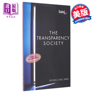 Chul Society 中商原版 哲学 Han Byung 韩炳哲：透明社会 英文原版 Transparency The