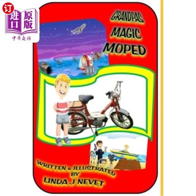 海外直订Grandpas Magic Moped 祖父母的魔法拖把