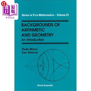海外直订Backgrounds of Arithmetic and Geometry: An Introduction 算术和几何背景:导论