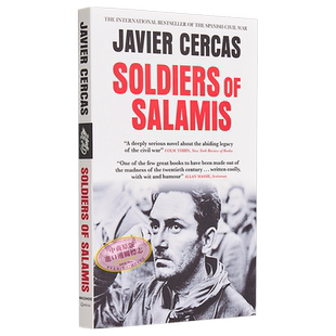 现货 萨拉米斯的士兵 塞尔加斯 Soldiers of Salamis 英文原版 Javier Cercas 西班牙内战 民族英雄【中商原版】