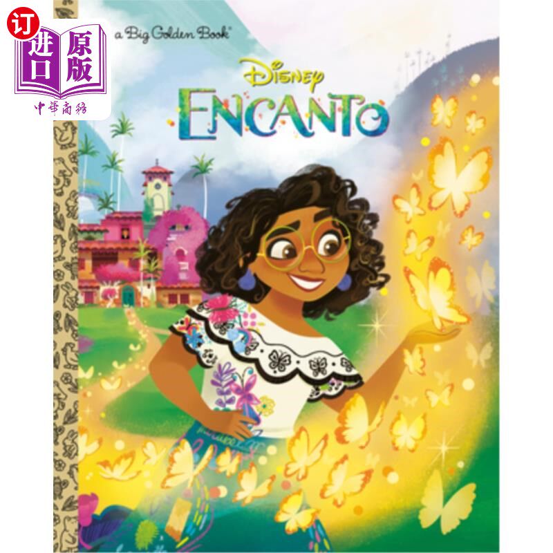 海外直订Disney Encanto Big Golden Book (Disney Encanto) 迪士尼大金书(Disney Encanto)